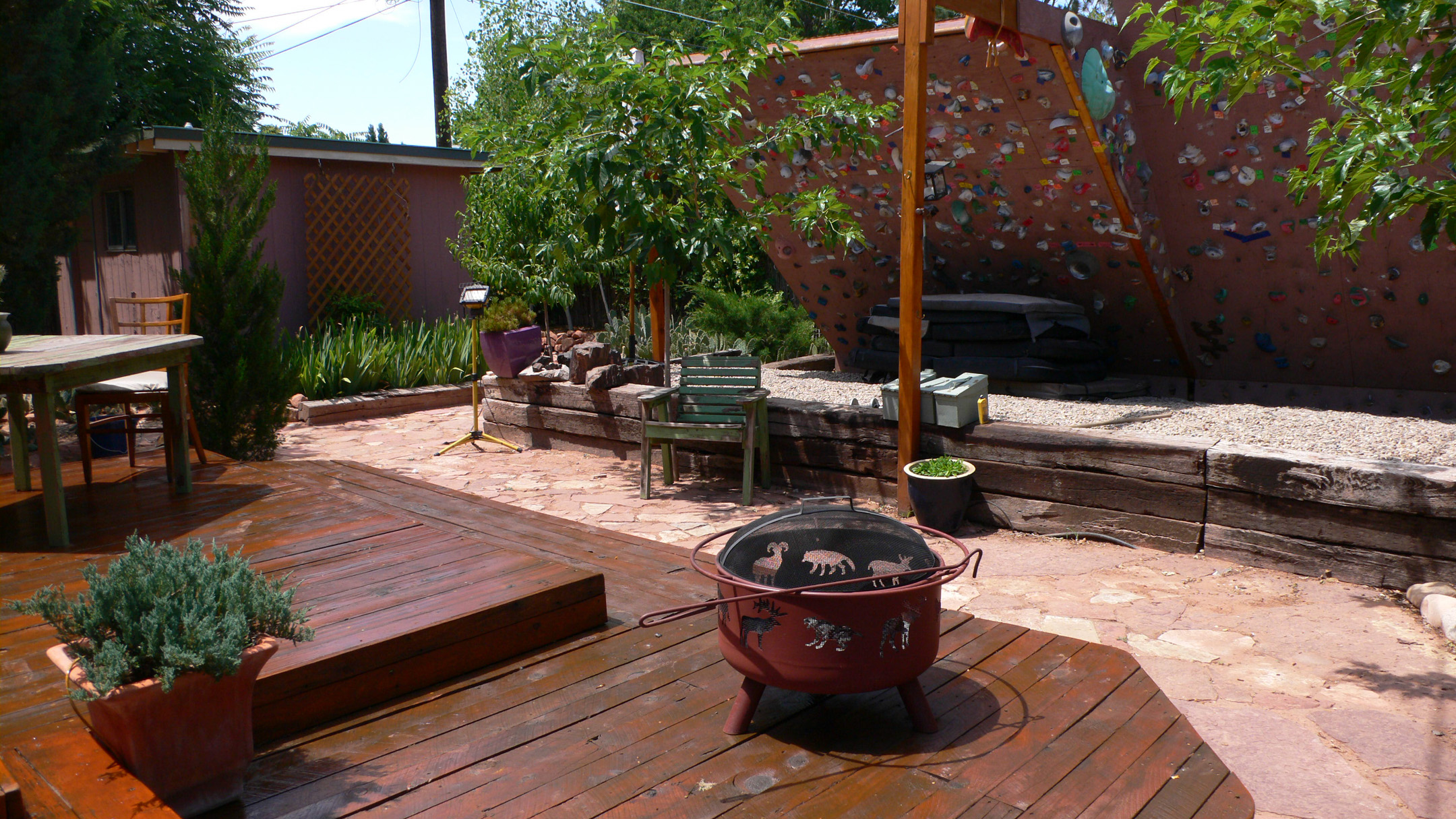 back yard gym